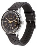 Zegarek klasyczny męski Seiko Presage Automatic GMT Style 60s SSK013J1 - Zegarki SEIKO