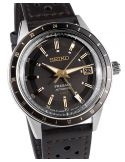 Zegarek klasyczny męski Seiko Presage Automatic GMT Style 60s SSK013J1 - Zegarki SEIKO