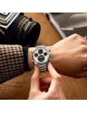 Zegarek sportowy męski Seiko Prospex Land Speedtimer 42mm SFJ001P1 Solar Chrono - Zegarki SEIKO