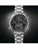Zegarek sportowy męski Seiko Prospex Land Speedtimer 42mm SFJ003P1 Solar Chrono - Zegarki SEIKO