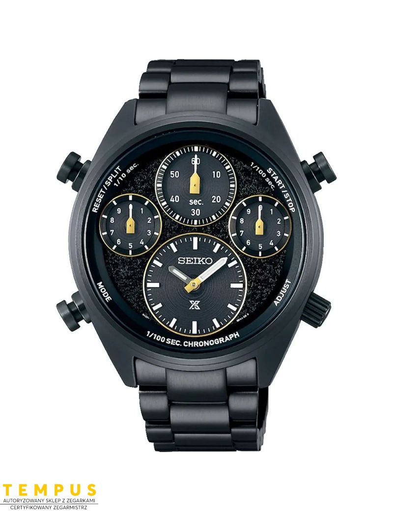 Zegarek sportowy męski Seiko Prospex Land Speedtimer 42mm SFJ007P1 Solar Chrono Limited Edition - Zegarki SEIKO