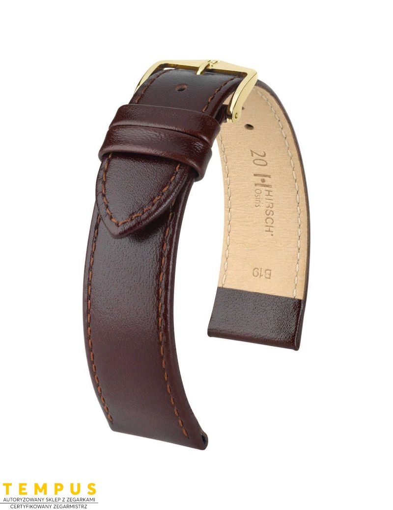 Pasek HIRSCH Osiris L 03475010-1-18 skórzany 18 mm - HIRSCH - paski do zegarków Pasek HIRSCH Osiris L 03475010-1-18 skórzany 18 mm - HIRSCH - paski do zegarków