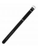 Pasek HIRSCH Rush Recycle czarny 40506050-2-20 tekstylny NATO 20 mm - HIRSCH - paski do zegarków