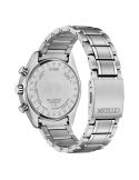 Zegarek sportowy męski Citizen Radio Controlled Tsukiyomi Eco-Drive Moonphase BY1010-81L na bransolecie