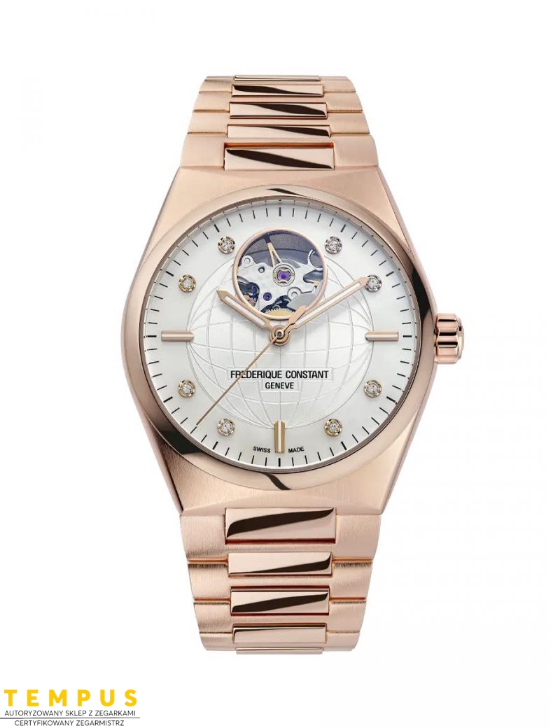Frederique Constant Highlife Ladies Automatic Heart Beat FC-310MPWD2NH4B Diamonds - Zegarki FREDERIQUE CONSTANT Frederique Constant Highlife Ladies Automatic Heart Beat FC-310MPWD2NH4B Diamonds - Zegarki FREDERIQUE CONSTANT