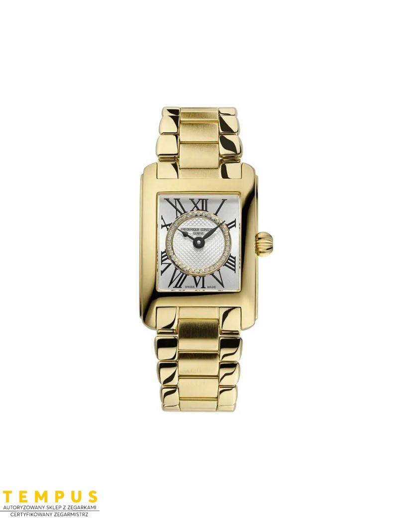 Frederique Constant Classics CARRÉE LADIES FC-200MCDC25B Diamonds - Zegarki FREDERIQUE CONSTANT Frederique Constant Classics CARRÉE LADIES FC-200MCDC25B Diamonds - Zegarki FREDERIQUE CONSTANT
