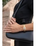 Frederique Constant Classics CARRÉE LADIES FC-200MCDC25B Diamonds - Zegarki FREDERIQUE CONSTANT