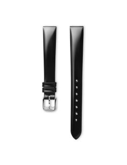 Pasek Longines błyszczący czarny ze skóry cielęcej L682101220 - LONGINES - paski do zegarków