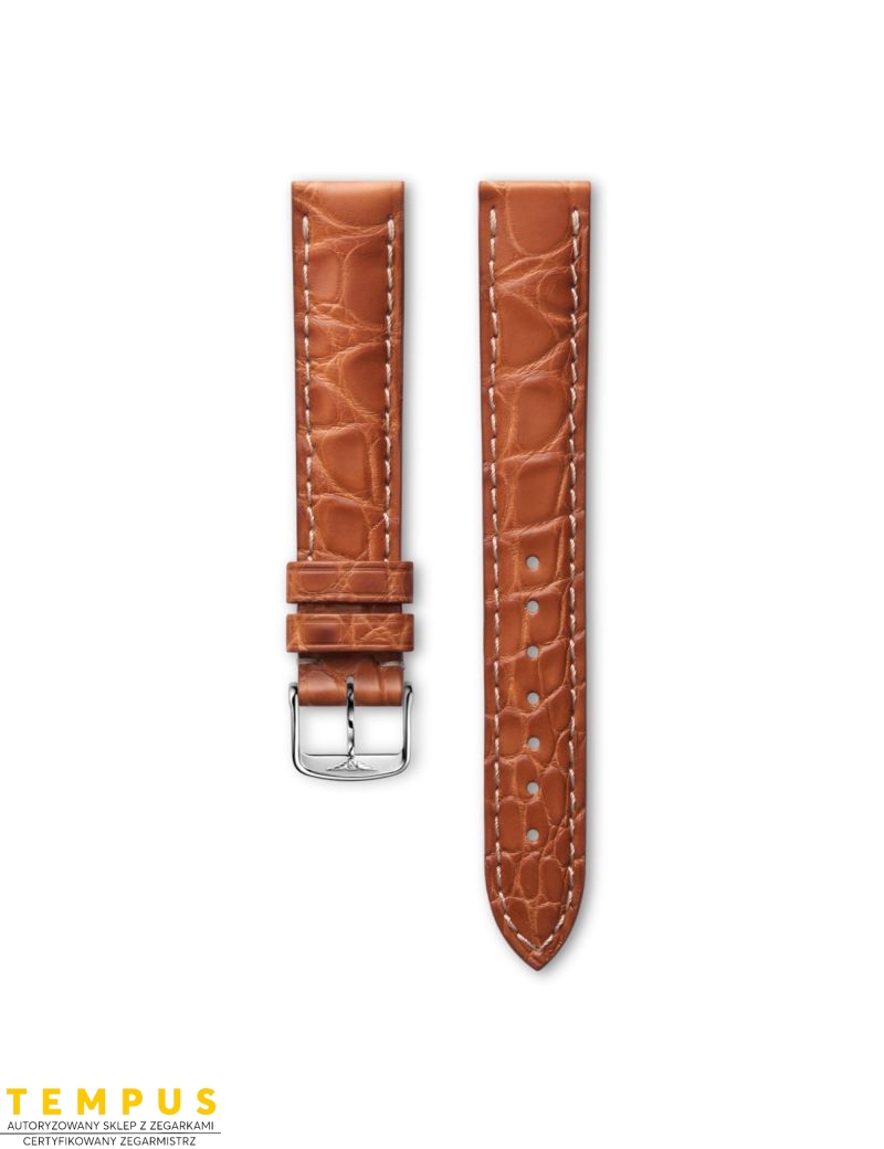 Pasek Longines miodowy matowy ze skóry aligatora L682149911 - LONGINES - paski do zegarków Pasek Longines miodowy matowy ze skóry aligatora L682149911 - LONGINES - paski do zegarków