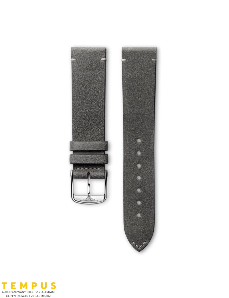 Pasek Longines matowy antracytowy ze skóry cielęcej L682157431 - LONGINES - paski do zegarków Pasek Longines matowy antracytowy ze skóry cielęcej L682157431 - LONGINES - paski do zegarków