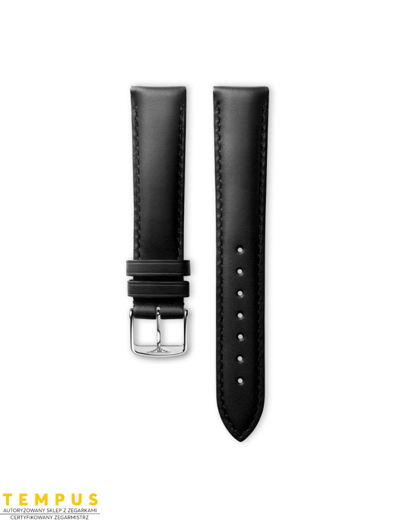 Pasek Longines matowy czarny ze skóry cielęcej L682100480 - LONGINES - paski do zegarków Pasek Longines matowy czarny ze skóry cielęcej L682100480 - LONGINES - paski do zegarków
