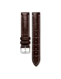 Pasek Longines matowy brązowy ze skóry cielęcej L682106279 - LONGINES - paski do zegarków