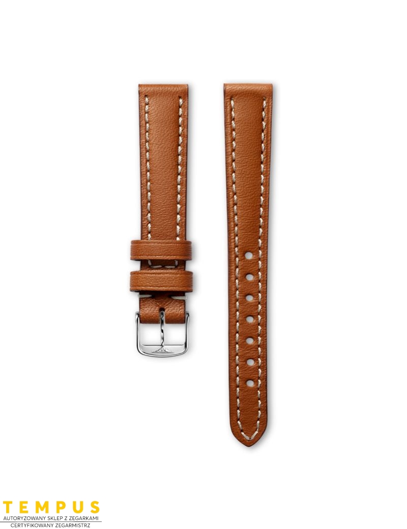 Pasek Longines matowy jasnobrązowy ze skóry cielęcej L682106061 - LONGINES - paski do zegarków Pasek Longines matowy jasnobrązowy ze skóry cielęcej L682106061 - LONGINES - paski do zegarków