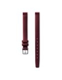 Pasek Longines satynowy bordowy L682133535 - LONGINES - paski do zegarków