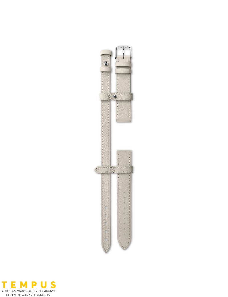 Pasek Longines półmatowy beżowy YVY L682167255 - LONGINES - paski do zegarków