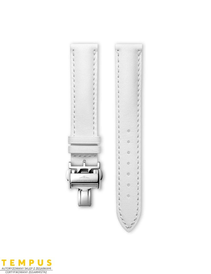 Pasek Longines półmatowy biały ze skóry cielęcej L682125360 - LONGINES - paski do zegarków Pasek Longines półmatowy biały ze skóry cielęcej L682125360 - LONGINES - paski do zegarków