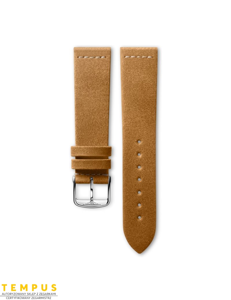 Pasek Longines w stylu vintage beżowy ze skóry cielęcej L682151772 - LONGINES - paski do zegarków Pasek Longines w stylu vintage beżowy ze skóry cielęcej L682151772 - LONGINES - paski do zegarków