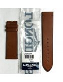 Pasek Longines ze skóry cielęcej w kolorze matowego złota L682155317 - LONGINES - paski do zegarków