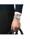 Tissot Gentleman Powermatic 80 Silicium T127.407.11.351.00 Ice Blue - Zegarki TISSOT