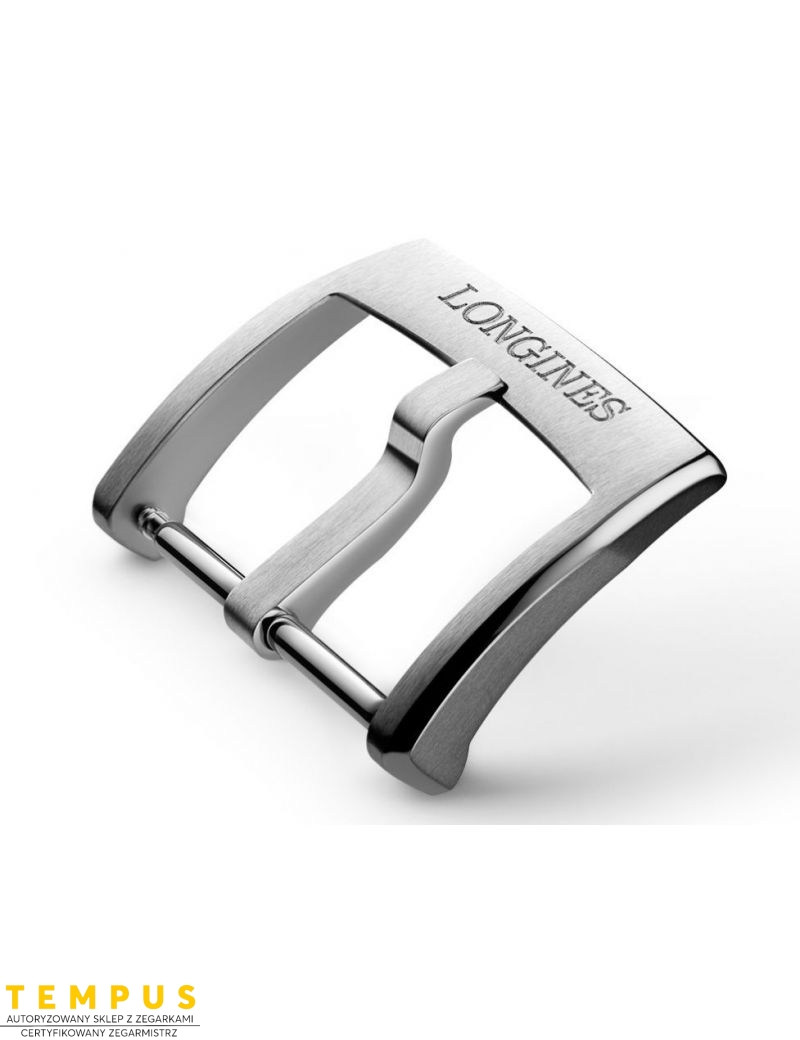 Tytanowa klamra Longines 22mm L649164402 - Sprzączki do pasków LONGINES