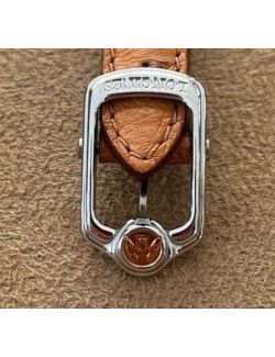 Klamra Longines stalowa bicolor PVD 16mm GOLDEN WING L649101703