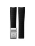 Pasek Longines czarny gumowy L682154498 - LONGINES - paski do zegarków