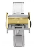 Zapięcie motylkowe Longines stalowe bicolor PVD 12mm L639120590 - Sprzączki do pasków LONGINES