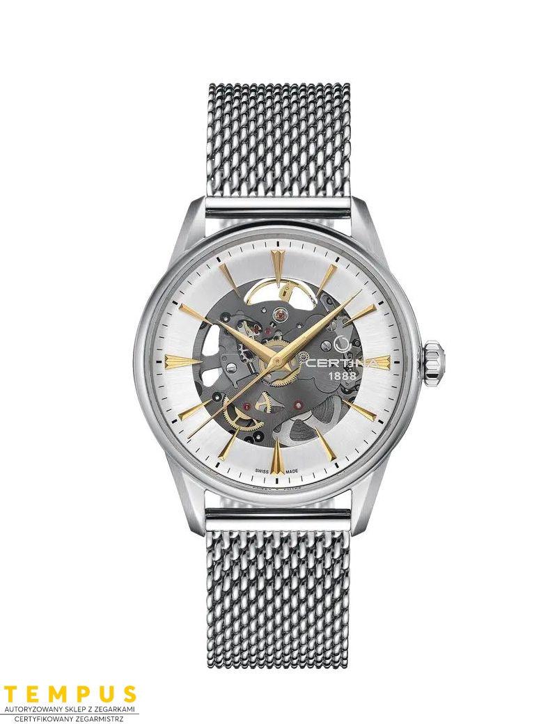 Certina DS-1 Skeleton C029.907.11.031.00 Gent - Zegarki CERTINA