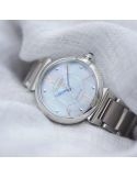 Zegarek elegancki, fashion damski Citizen Lady May Bells EM1070-83D na bransolecie