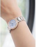 Zegarek elegancki, fashion damski Citizen Lady May Bells EM1074-82D na bransolecie