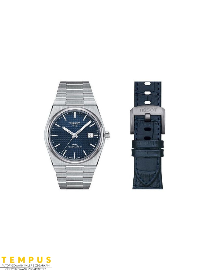 Tissot PRX 40 Powermatic 80 T137.407.11.041.01 SET - Zegarki TISSOT Tissot PRX 40 Powermatic 80 T137.407.11.041.01 SET - Zegarki TISSOT