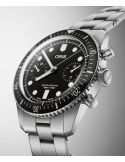 Zegarek sportowy męski Oris Divers Sixty-Five Chronograph 01 771 7791 4054-07 8 20 18 - Zegarki ORIS