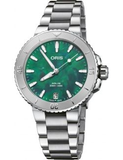 Oris Aquis x Bracenet Lady 01 733 7770 4137-07 8 18 05P