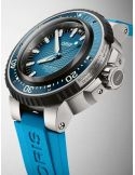 Zegarek sportowy męski Oris AquisPro 4000m 01 400 7777 7155-SET - Zegarki ORIS