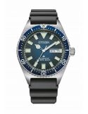 Zegarek sportowy męski Citizen Promaster Challenge Marine Diver NY0129-07LE na pasku