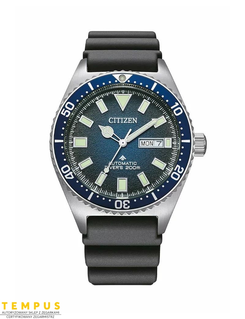 Zegarek sportowy męski Citizen Promaster Challenge Marine Diver NY0129-07LE na pasku Zegarek sportowy męski Citizen Promaster Challenge Marine Diver NY0129-07LE na pasku