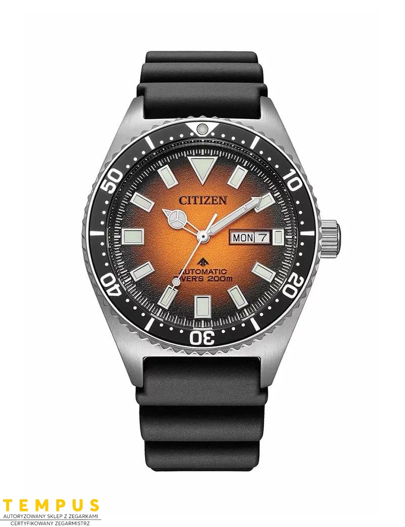 Zegarek sportowy męski Citizen Promaster Challenge Marine Diver NY0120-01ZE na pasku Zegarek sportowy męski Citizen Promaster Challenge Marine Diver NY0120-01ZE na pasku