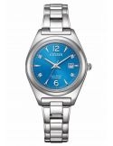 Zegarek klasyczny damski Citizen Eco Drive SUPER Titanium EW2601-81L Sleek Beauty na bransolecie