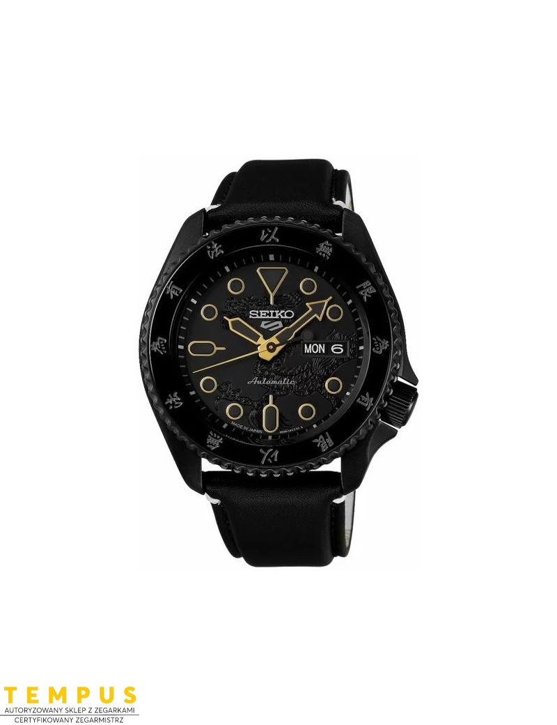 Zegarek sportowy męski Seiko 5 Sports Bruce Lee Limited Edition SRPK39K1 - Zegarki SEIKO Zegarek sportowy męski Seiko 5 Sports Bruce Lee Limited Edition SRPK39K1 - Zegarki SEIKO