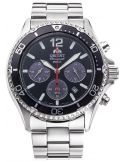 Zegarek sportowy męski ORIENT Mako Solar RA-TX0202B10B Chronograph - Zegarki ORIENT
