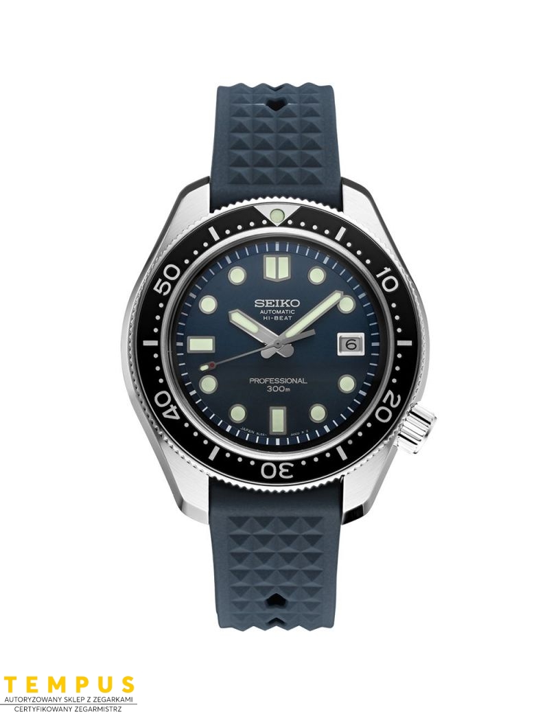 Zegarek sportowy męski Seiko Hi-Beat Re-Creation 1968 Prospex SLA039J1 DIVER'S WATCH 55th Anniversary Limited Edition - Zegarki SEIKO