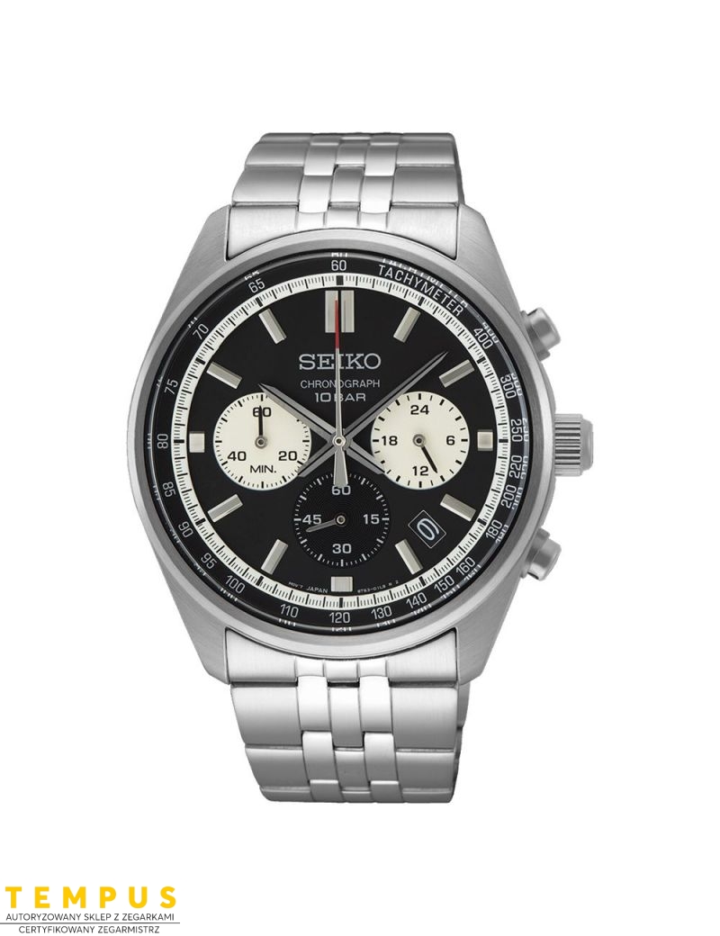 Zegarek sportowy męski Seiko Chronograph 42mm SSB429P1 Quartz - Zegarki SEIKO Zegarek sportowy męski Seiko Chronograph 42mm SSB429P1 Quartz - Zegarki SEIKO