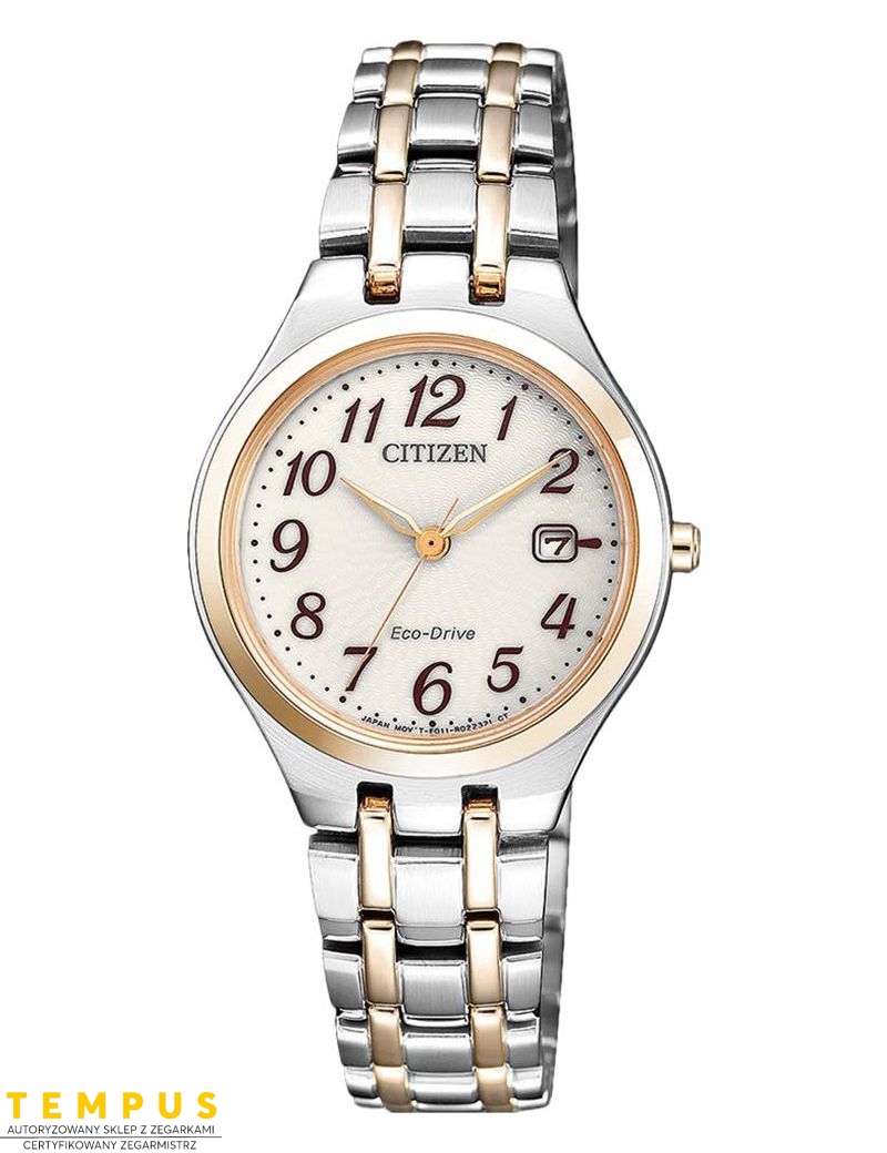 Zegarek klasyczny damski Citizen ELEGANCE EW2486-87A na bransolecie Zegarek klasyczny damski Citizen ELEGANCE EW2486-87A na bransolecie