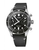 Zegarek sportowy męski Oris Divers Sixty-Five Chronograph 01 771 7791 4054-07 6 20 01 - Zegarki ORIS