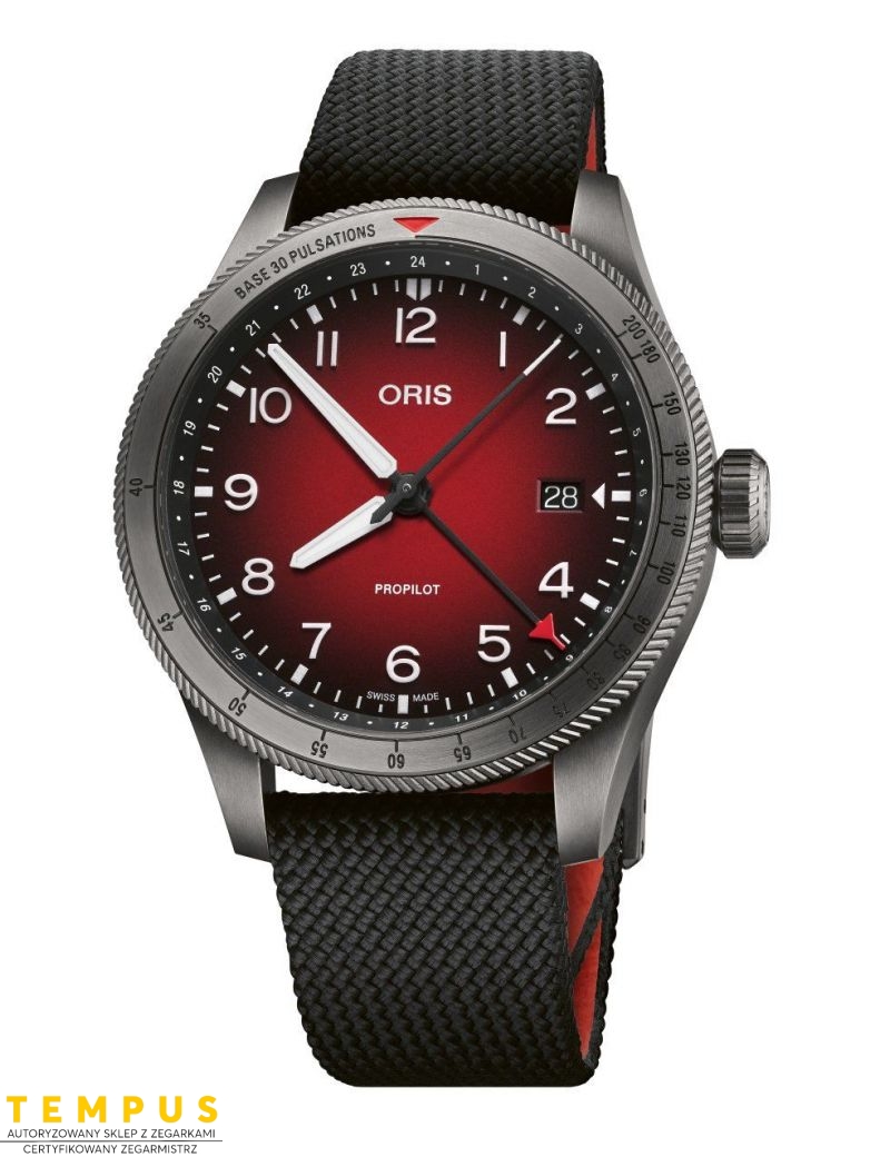 Zegarek lotniczy męski Oris Big Crown ProPilot GMT 01 798 7773 4268-07 3 20 14GLC - Zegarki ORIS Zegarek lotniczy męski Oris Big Crown ProPilot GMT 01 798 7773 4268-07 3 20 14GLC - Zegarki ORIS