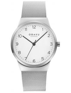 Zegarek klasyczny damski Obaku Denmark V255LXCIMC - Zegarki OBAKU