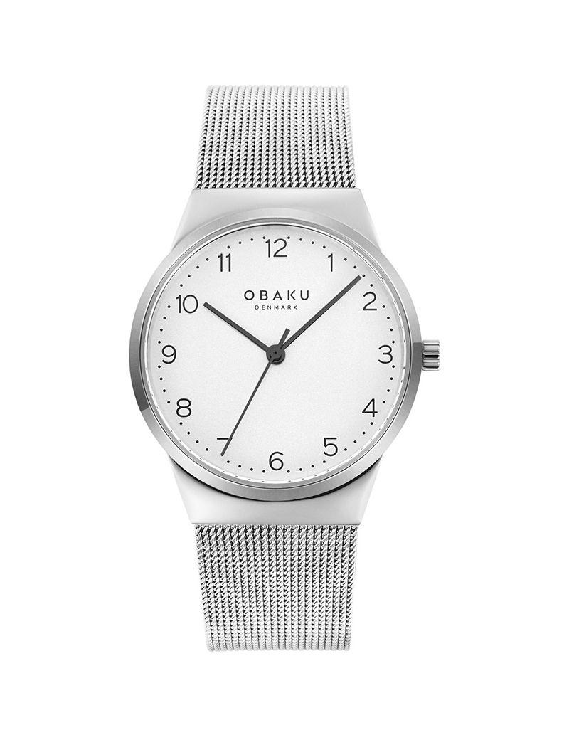 Zegarek klasyczny damski Obaku Denmark V255LXCIMC - Zegarki OBAKU Zegarek klasyczny damski Obaku Denmark V255LXCIMC - Zegarki OBAKU