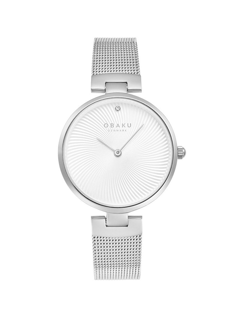 Zegarek klasyczny damski Obaku Denmark V256LXCIMC - Zegarki OBAKU Zegarek klasyczny damski Obaku Denmark V256LXCIMC - Zegarki OBAKU