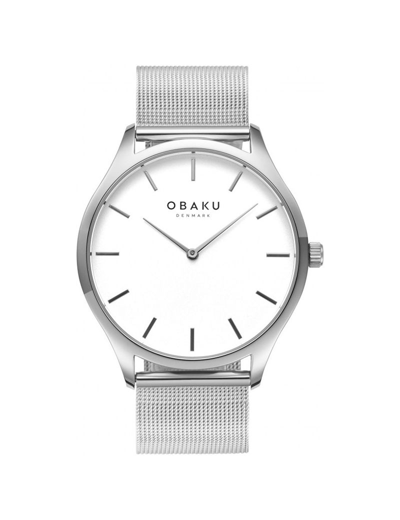 Zegarek klasyczny damski Obaku Denmark V260LXCIMC - Zegarki OBAKU