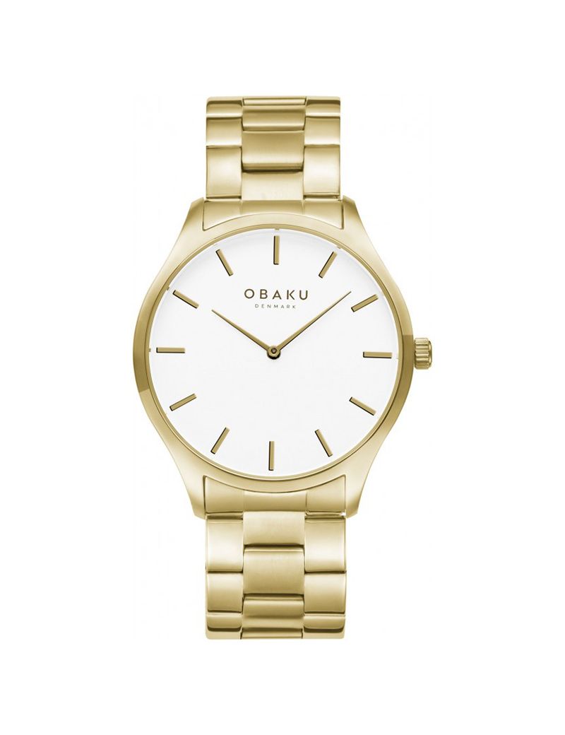 Zegarek klasyczny damski Obaku Denmark V260LXGISG - Zegarki OBAKU Zegarek klasyczny damski Obaku Denmark V260LXGISG - Zegarki OBAKU